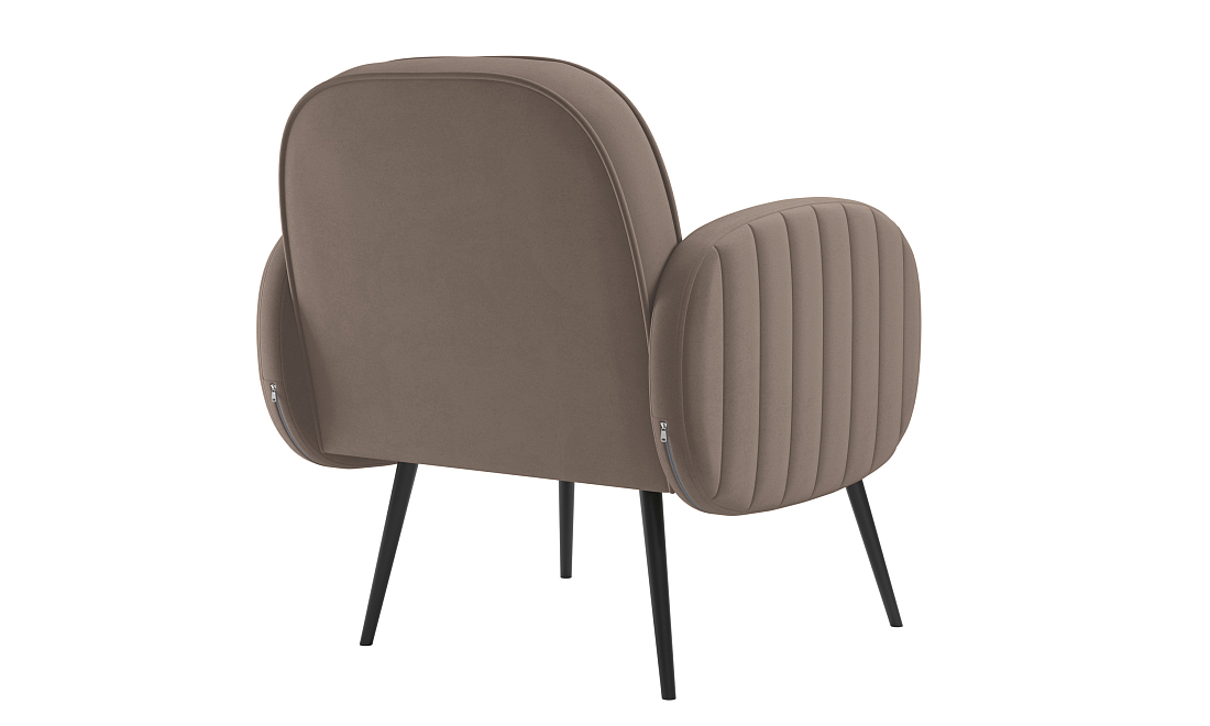 Флеминг Ф / Кресло велюр fresh хумус